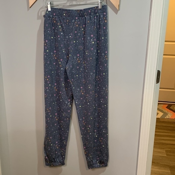 Jaclyn Womens Knit Pajama Pants in Lucky star print size large - Picture 5 of 5